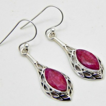sieraden edelsteen zilver oorbellen hanger ketting 0681
